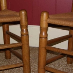 Pair of NC Ladder Back Chairs
