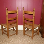 Pair of NC Ladder Back Chairs