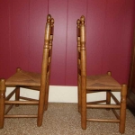 Pair of NC Ladder Back Chairs