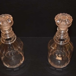 Pair of Prussian Decanters