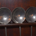 Pewter Rack with Spoons