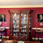 Portraits of George and Martha Washington