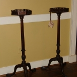 Queen Anne candle stands