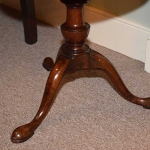 Queen Anne Tiered End Table