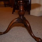 Queen Anne Tiered End Table