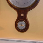 Rare 10" Wheel Barometer