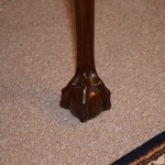 Rare Ball and Claw Card Table