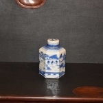 Rare Canton Tea Caddy