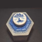 Rare Canton Tea Caddy