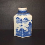 Rare Canton Tea Caddy
