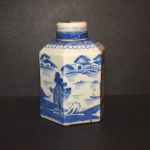 Rare Canton Tea Caddy