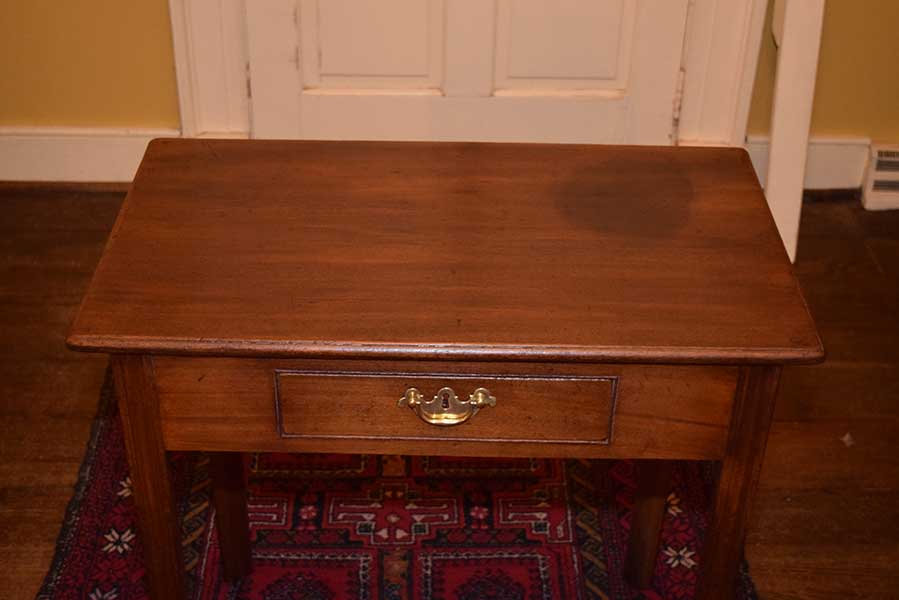 Rare Chippendale One Drawer Table