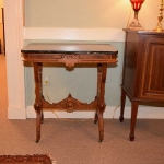 Rare Green Marble Top Table