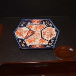 Rare Hexagonal Imari Platter