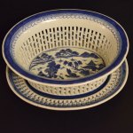 Reticulated Fruit Bowl & Tray