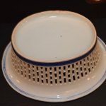 Reticulated Fruit Bowl & Tray