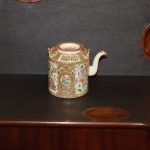 Rose Medallion Tea Pot