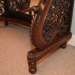 Rosewood Petticoat Table