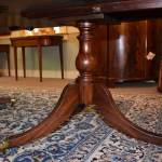 Satinwood Banded Duncan Phyfe Dining Table