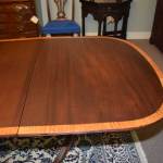Satinwood Banded Duncan Phyfe Dining Table