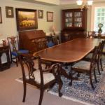 Satinwood Banded Duncan Phyfe Dining Table