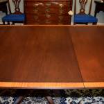 Satinwood Banded Duncan Phyfe Dining Table