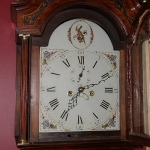 Satinwood Tall Case Clock