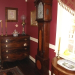 Satinwood Tall Case Clock