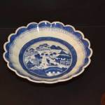 Scalloped Canton Bowl