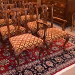 Set of 12, London, Chippendale Chairs