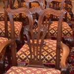 Set of 12, London, Chippendale Chairs