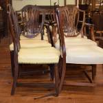 Set of 14 Shield Back Chairs