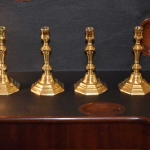 Set of 4 18th Century Candlesticks