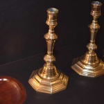 Set of 4 18th Century Candlesticks