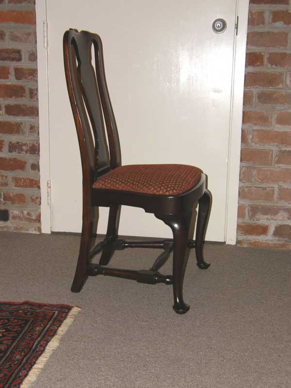 Set of 6 Queen Anne Side Chairs