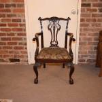 Set of 8 Ball and Claw Chairs