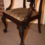Set of 8 Ball and Claw Chairs