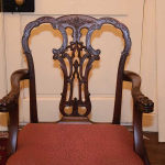 Set of Ornate Chippendale Chairs