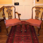 Set of Ornate Chippendale Chairs