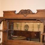 Small, Ornate Oak Sideboard