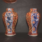 Small Pair of Imari Vases
