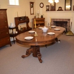 Split Pedestal, Dining Room Table
