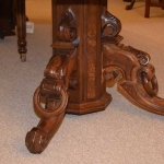 Split Pedestal, Dining Room Table