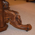 Split Pedestal, Dining Room Table