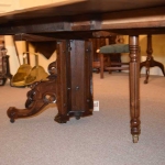 Split Pedestal, Dining Room Table