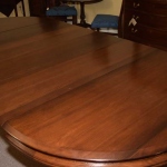 Split Pedestal, Dining Room Table