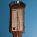 Stick Barometer with Bone Finial