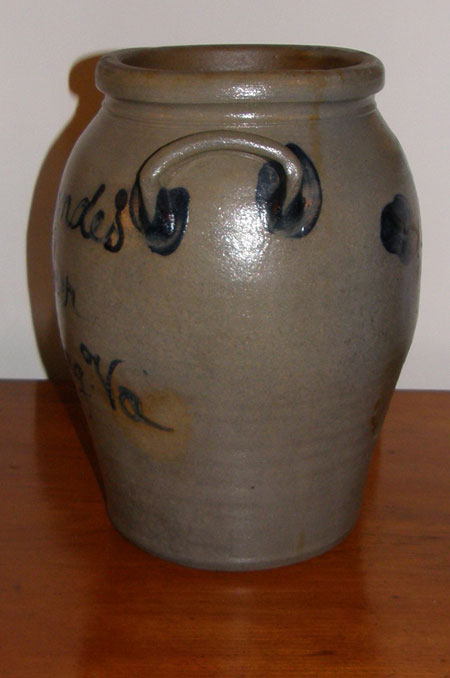 Stoneware Ovoid Crock (SOLD)