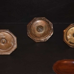 Three 17th Century Candlesticks
