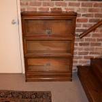 Three Stack Oak Bookcase